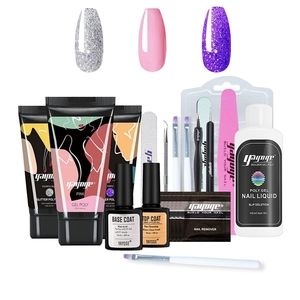 3 Color poly gel 30ml nail kit